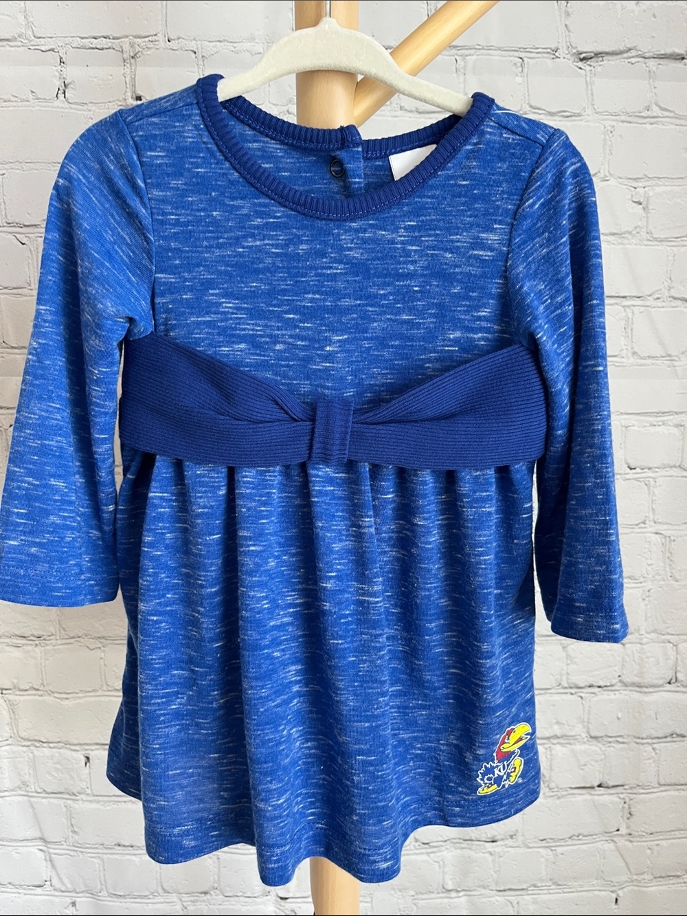 NEW Colosseum Baby Girl KU Kansas Jayhawks Dress